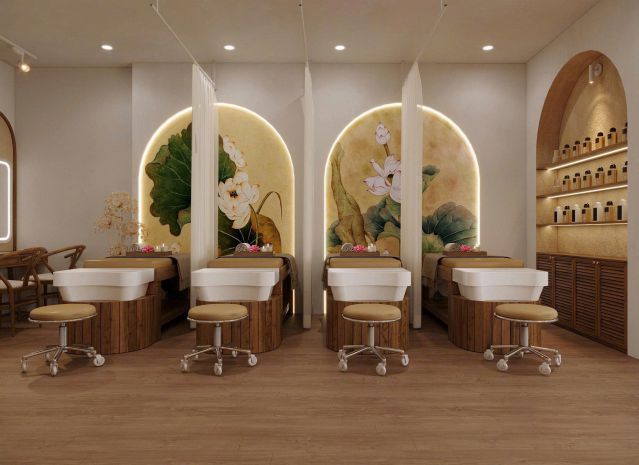 Sang nhượng spa  vinhomes smart city - nhận bàn giao kinh 7761312