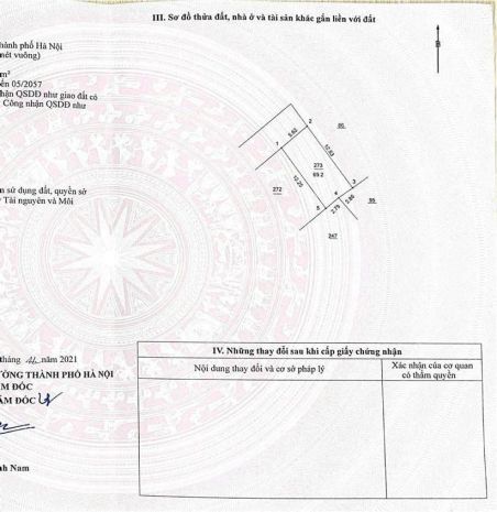 Bán đất nền 70m² tại hạ bằng , thạch thất, hà nội giá 3 tỷ 7761418
