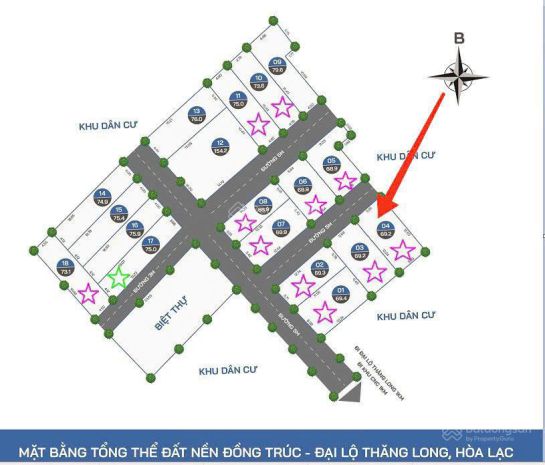 Bán đất nền 70m² tại hạ bằng , thạch thất, hà nội giá 3 tỷ 7761419