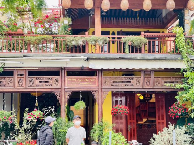Bán nhà 2 tầng - căn góc 2 mặt tiền view sông hội an 7762406