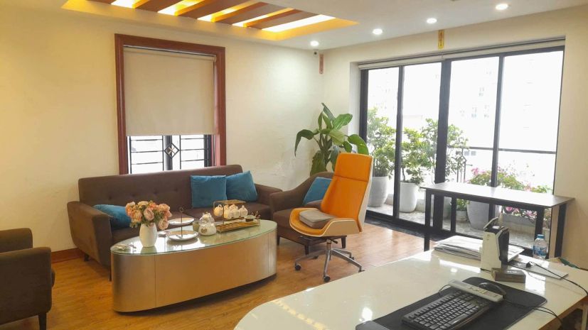 Tòa văn phòng đình thôn  77 m²  mt 5,7 m  6 tầng  thang 7763849