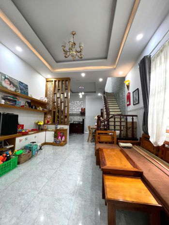 Bán nhà mới trệt lầu mặt tiền kd 5 x16 ngay trung tâm lái 7764153