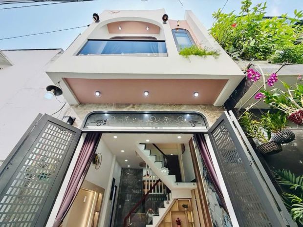 Bán nhà thống nhất gò vấp sát lotte mart , tặng nội thất 7764466