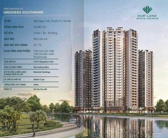 6,173 tỷ  căn 2pn sân vườn tại greenera southmark 7764777