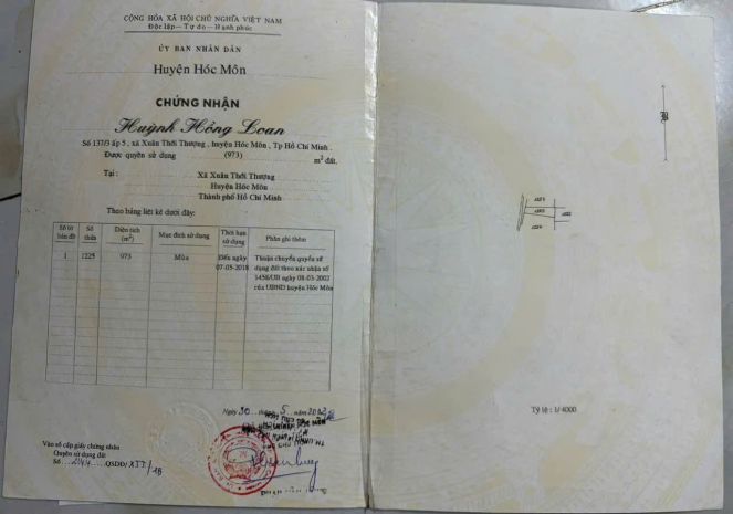Xưởng mặt tiền kinh doanh  cách nguyễn văn bứa chỉ 50m 7765088
