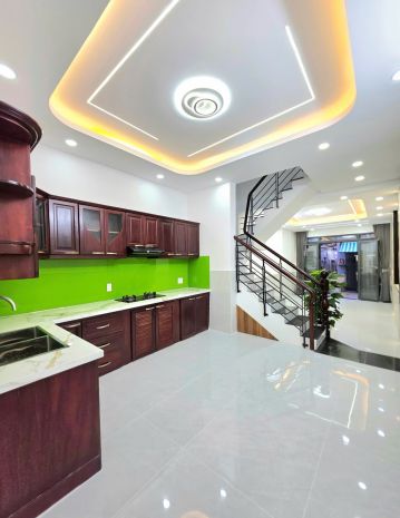Nhà 3 tầng - 56m2 - 4x14m- sổ đẹp hoàn công đủ - giá chỉ nhỉ 7766140
