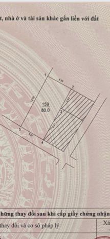 Chính chủ bán đất dương hà - gia lâm 80m2, mặt tiền 6m, vị 7769812