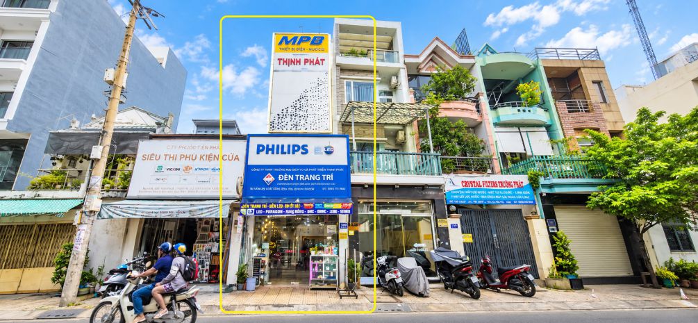 Cho thuê nhà mặt tiền tân quý 72m²,3tầng - gần aeon, trường 7773116
