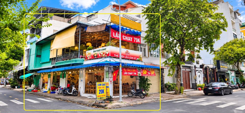 Cho thuê nhà 2 mặt tiền hiền vương  80m², 2tầng - đối diện 7773119