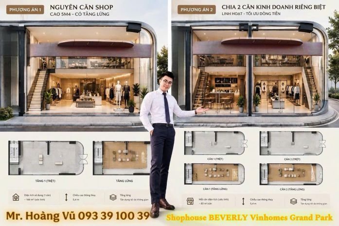 Một mặt bằng hai chiến lược shophouse beverly vinhome quận 7774140