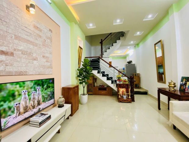 Khu vip 496 dương quảng hàm - 71m² - 4 tầng - hẻm xe tải 8m 7775186