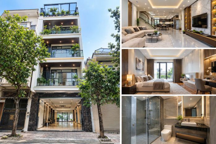 Liền kề lê văn lương  100m²  mt 6m  5 tầng  thang máy 7775784