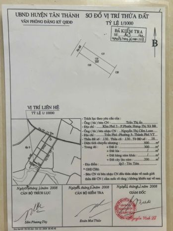 Cơ hội đầu tư sinh lời - chính chủ bán lô đất tại tóc tiên, 7778257