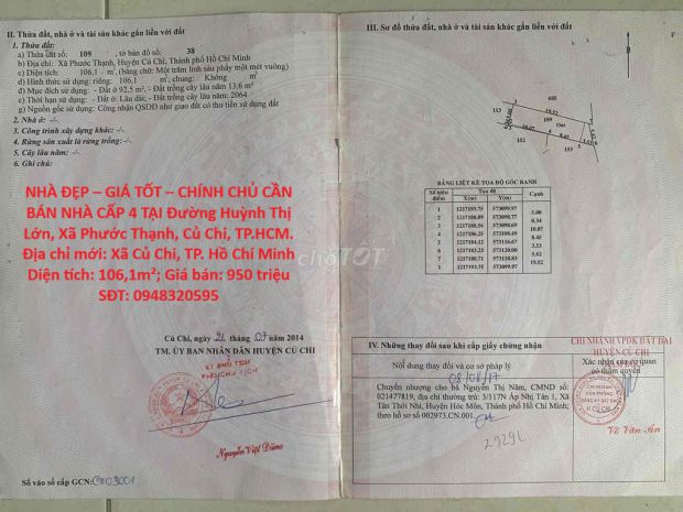 Nhà đẹp  giá tốt  chính chủ cần bán nhà cấp 4 tại đường 7778283