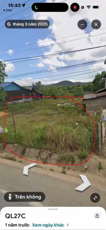 Chính chủ bán 1.869m2 đất nở hậu có thổ cư full tiện ích 7783981