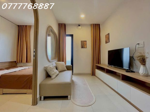 Tòa chdv 7 tầng mt bình thạnh - 12p cao cấp hđt 100trt 7787222
