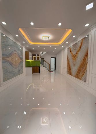 Nhà mới đẹp ngay gò xoài, 2 tầng 50m2 mà 4pn, ô tô đỗ cửa 7790893