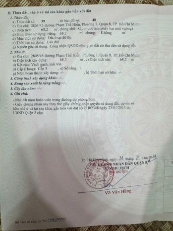 Nhà đẹp  giá tốt  chính chủ cần bán nhà 280545 đ. phạm 7790971
