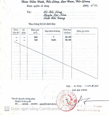 Chính chủ cần bán lô đất đẹp tại quê  hai mặt tiền - lục 7791236