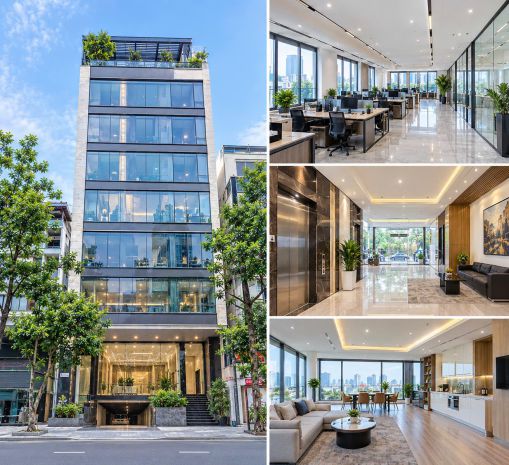 Bán tòa nhà văn phòng mặt phố mỹ đình  208m²  mt 12,5m 7792435