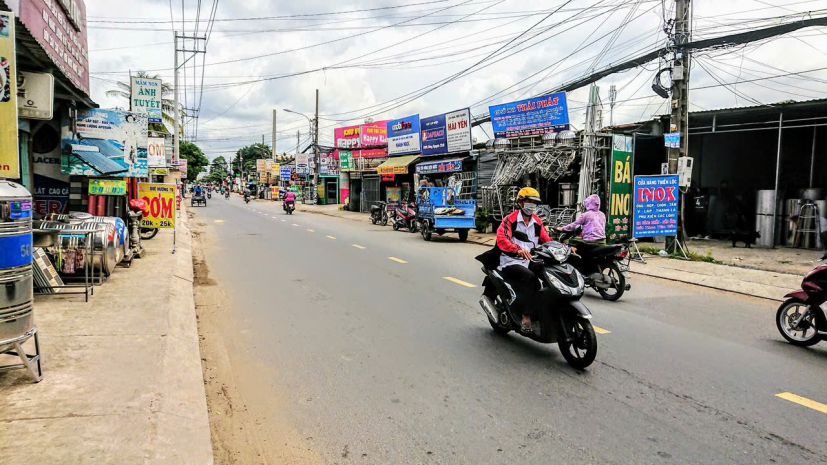 Mặt bằng phan văn hớn  cách chợ bà điểm chỉ 200m chỉ 9x60 7793797