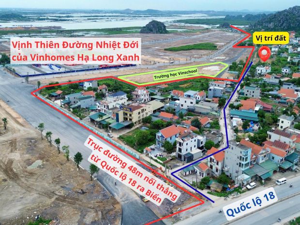 2 tỷ đầu tư đất đại yên  gần vin hạ long xanh 7795622