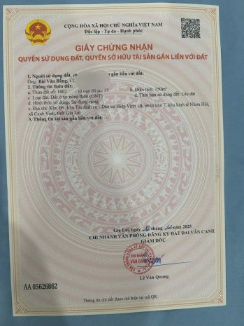 Đất đẹp  cần bán nhanh lô đất nền kdc hiệp vinh 1b, x. 7796983