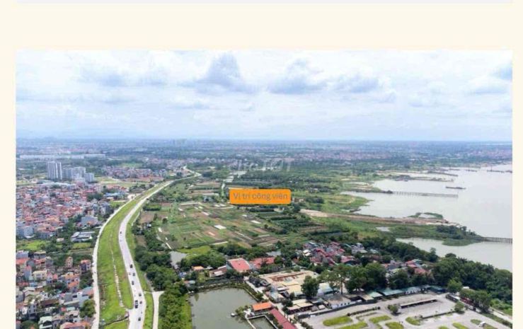 Chính chủ bán đất thổ cư đê liên mạc - 90m² - 2 mặt thoáng 7797530