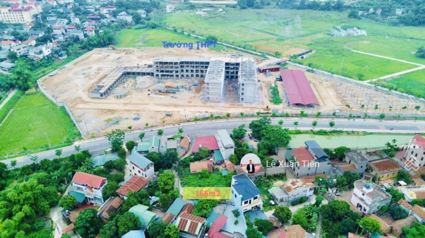 Bán lô góc 166m2 full thổ xây trọ ngay tại tân xã hòa lạc, 7797772