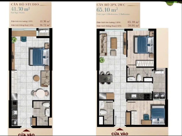 Chính chủ bán 2 căn view trực diện sông đồng nai, tháp gió 7797814
