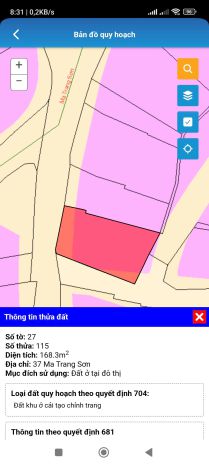 Bán đất trung tâm đà lạt, đường ma trang sơn, p.5, lô góc 2 7800998