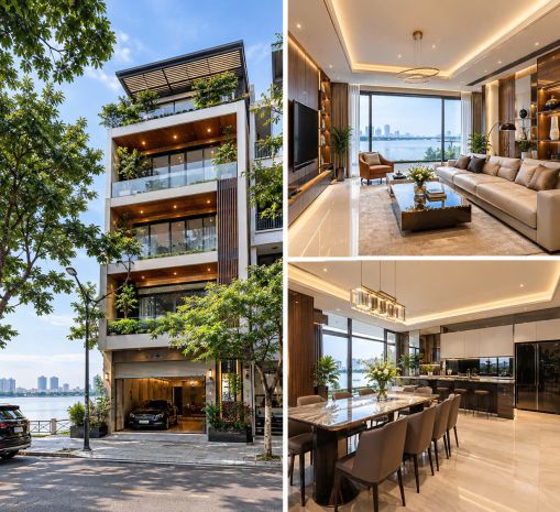 Siêu phẩm nguyễn đình thi  95m²  mt 10m  view trọn hồ 7801439