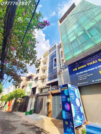 Ngộp bank bán gấp tòa nhà 8 tầng bùi đình túy hxh 6m - 7801918