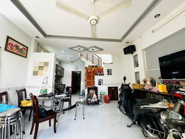 Giảm 1,1 tỷ  nhà 80m² ngang 5m  ô tô đậu cửa  vườn lài, 7802192