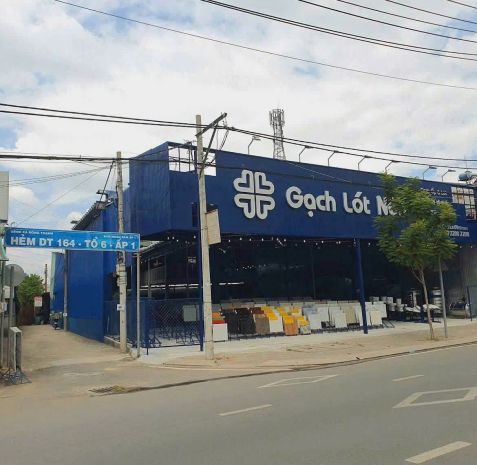 Cho thuê nhà c4 có gác lững - mặt tiền hóc môn  900m² - 7806234