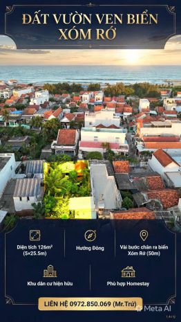 Đất vườn có thổ cư chính chủ cần bán 2 lô liền kề tại 7807629