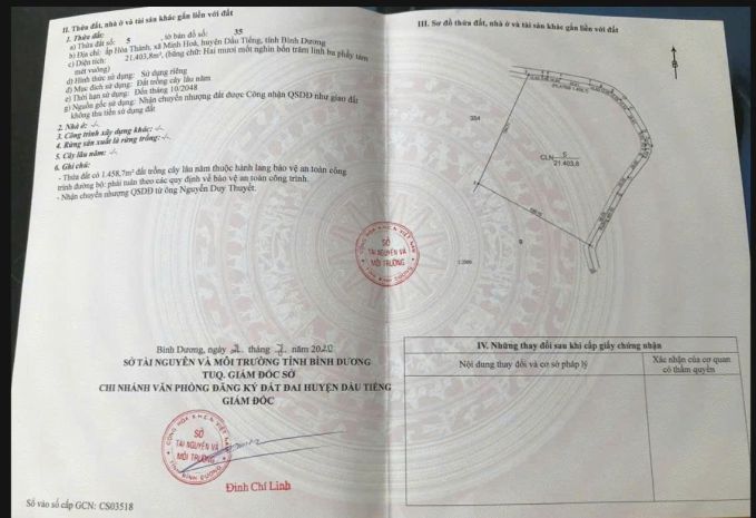 Bán đất minh hòa, dầu tiếng, bình dương  giá tốt 7808069