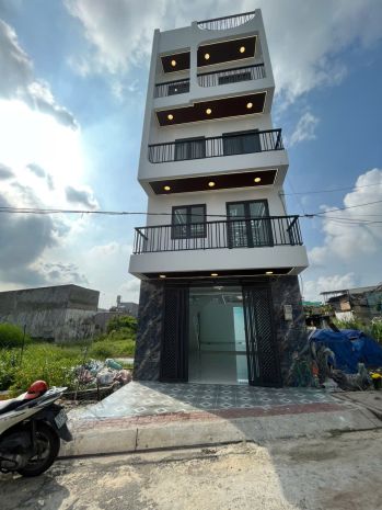 Nhà phố đồng bộ đông thạnh đường 12m, gara ô tô, full nội 7808749