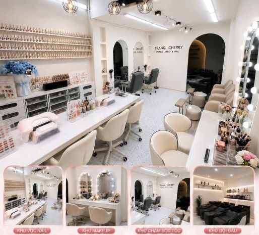 Sang nhượng tiệm nail  makeup  gội đầu ct6c kđt xa la, hà 7809017