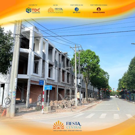 Fiesta central bình dương   giá chỉ 15 triệum², tiềm năng 7809451