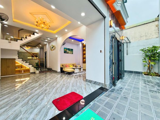 Bán villa mini dt hơn 100m2, đường số 30 gò vấp, thiết kế 7809748