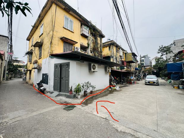 Tập thể tầng 1 thạch bàn 1.9 tỷ 40m hai mặt ngõ 7818052